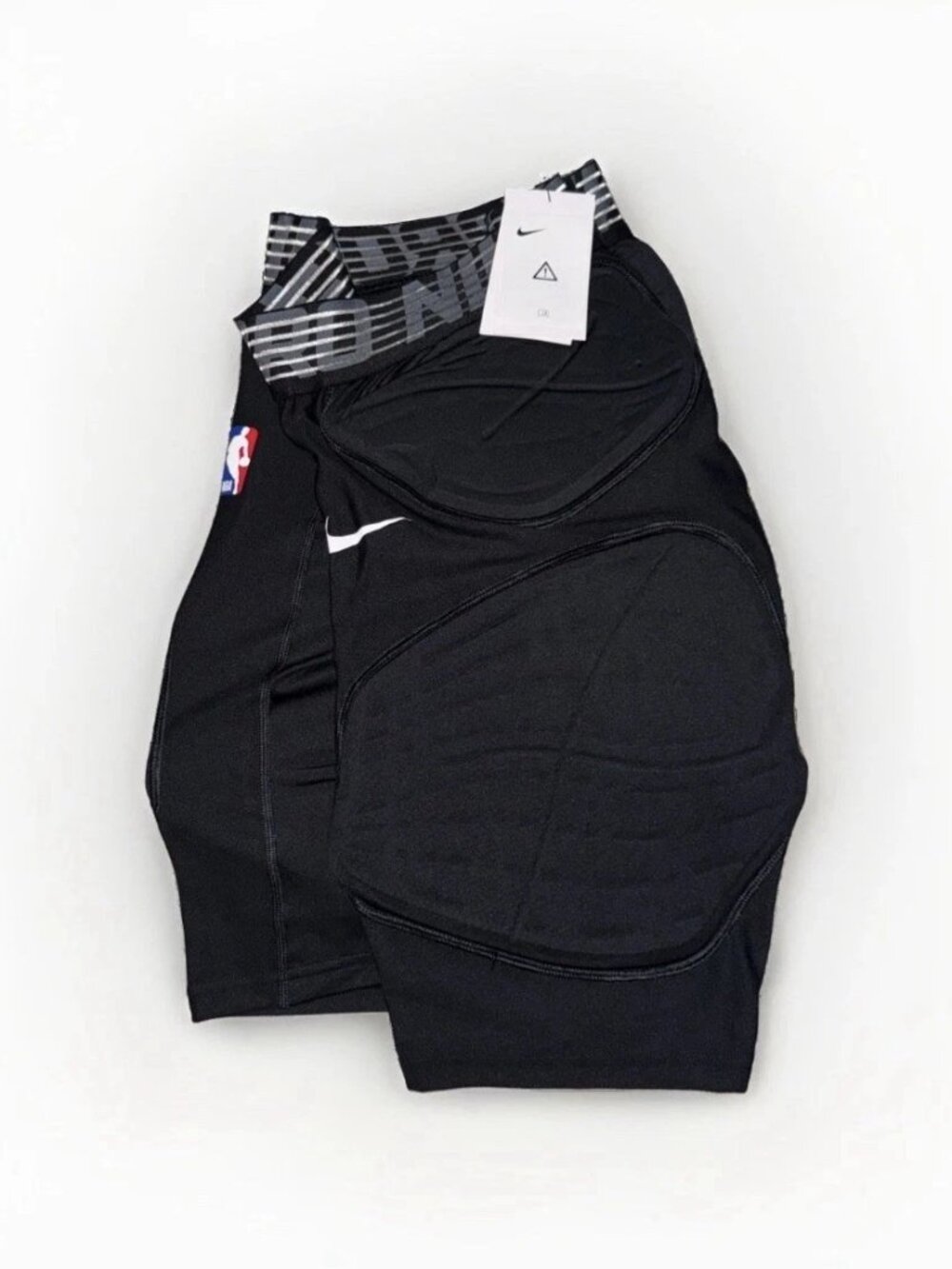 Nike Pro Hyperstrong NBA Padded Compression Shorts Black 881966 010 Mens Large-T